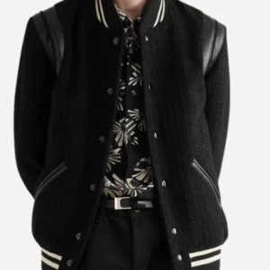 Saint Laurent Teddy Black Jacket
