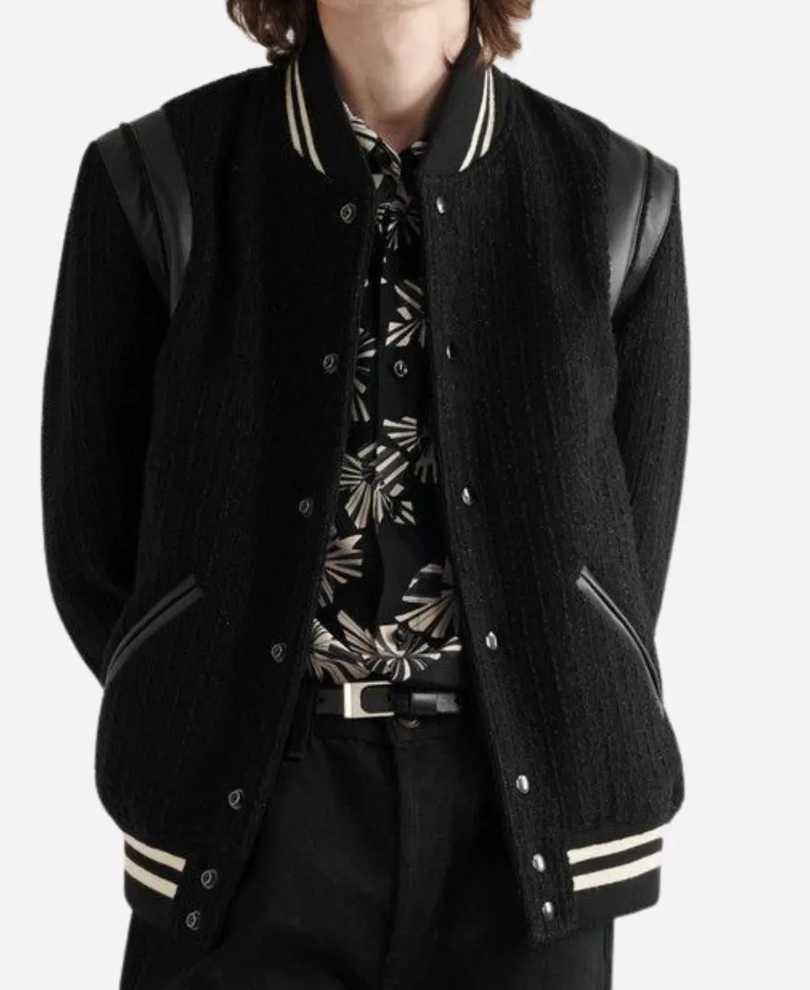 Saint Laurent Teddy Black Jacket