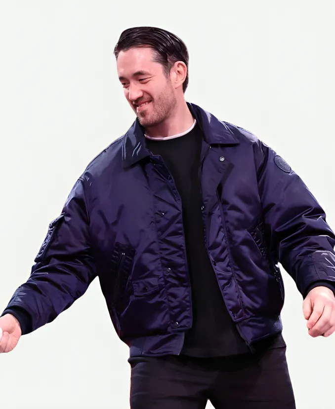 Street Fighter Event Andrew Koji Blue Jacket