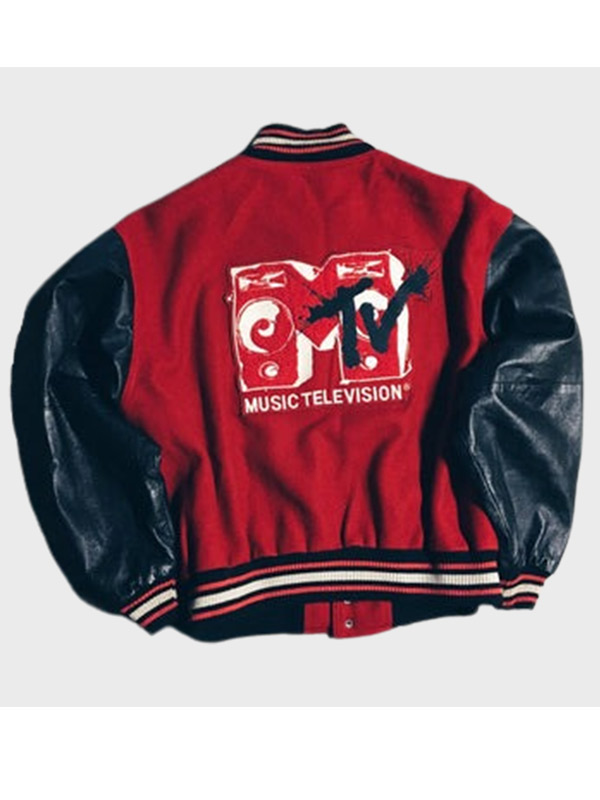 1992 MTV Red Varsity Jacket
