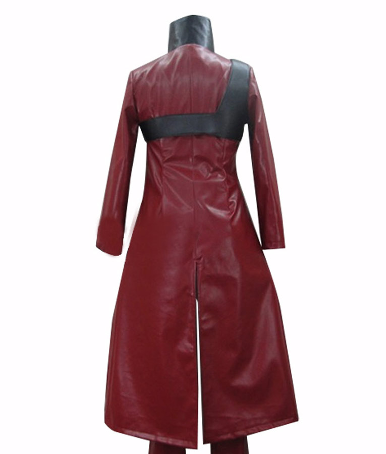 Dante Devil May Cry Black Leather Coat