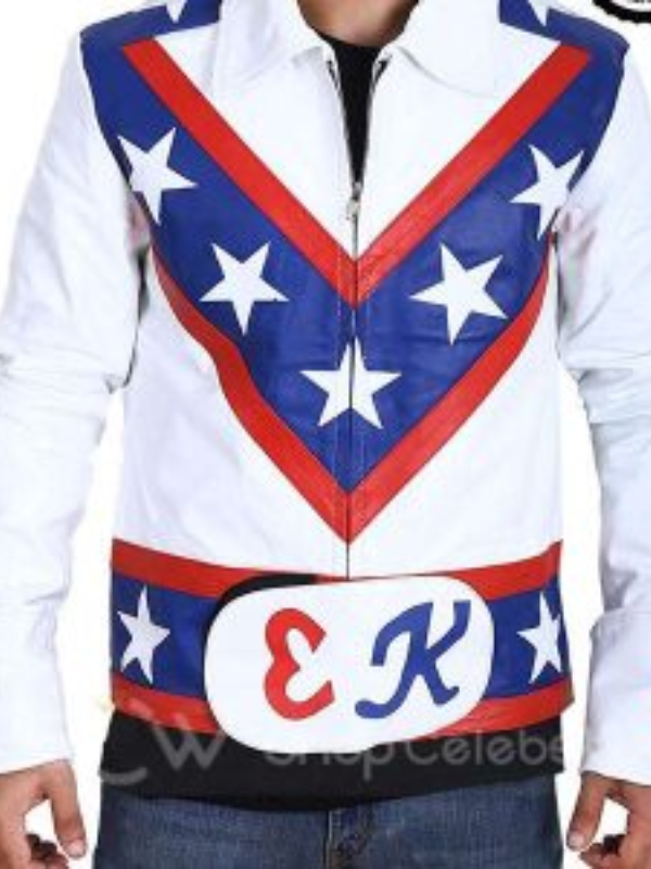 Daredevil Evel Knievel Leather Jacket