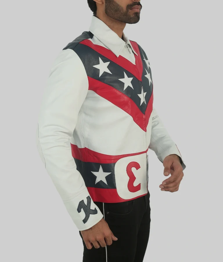 Daredevil Evel Knievel Leather Jacket