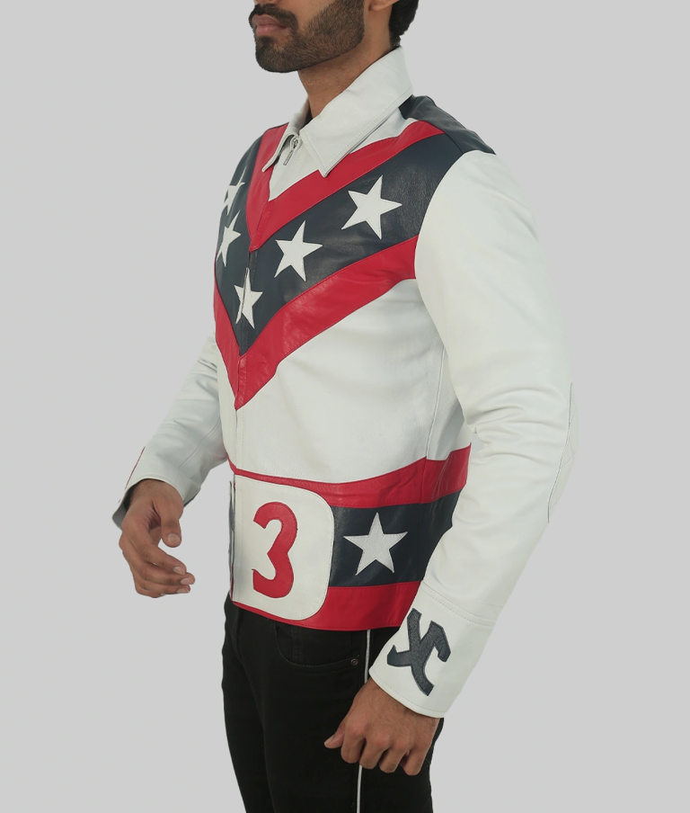 Daredevil Evel Knievel Leather Jacket