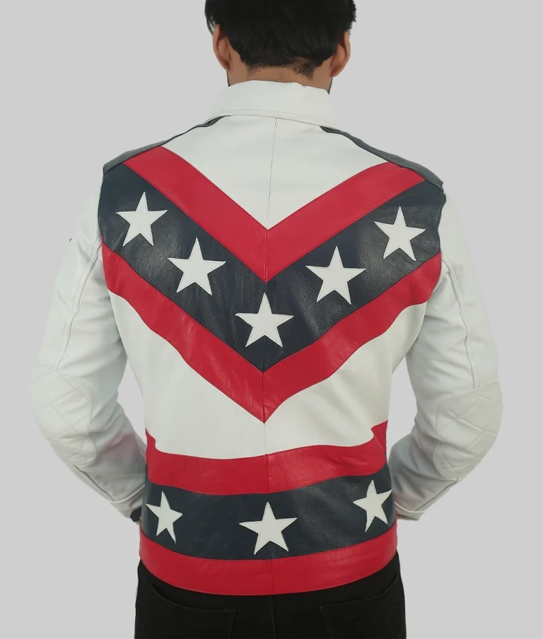 Daredevil Evel Knievel Leather Jacket