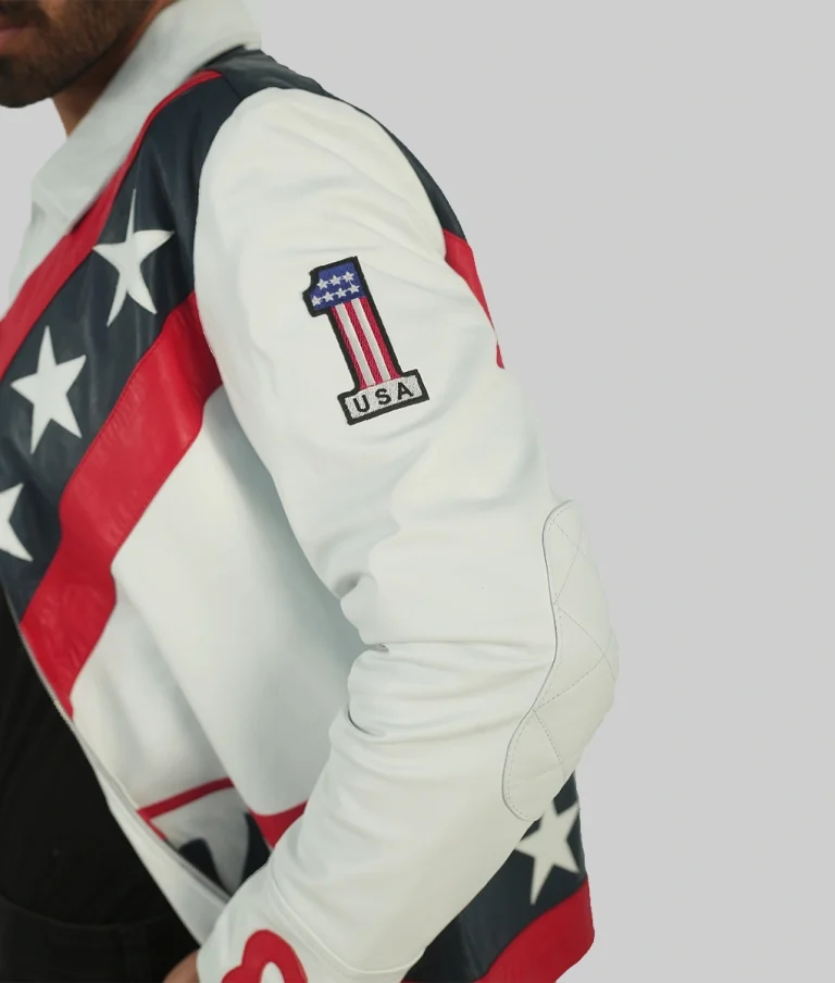 Daredevil Evel Knievel Leather Jacket