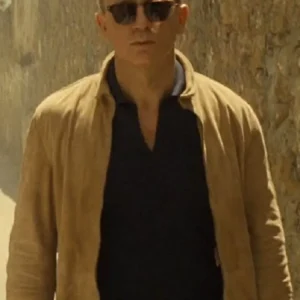 Daniel Craig Brown Suede Jacket
