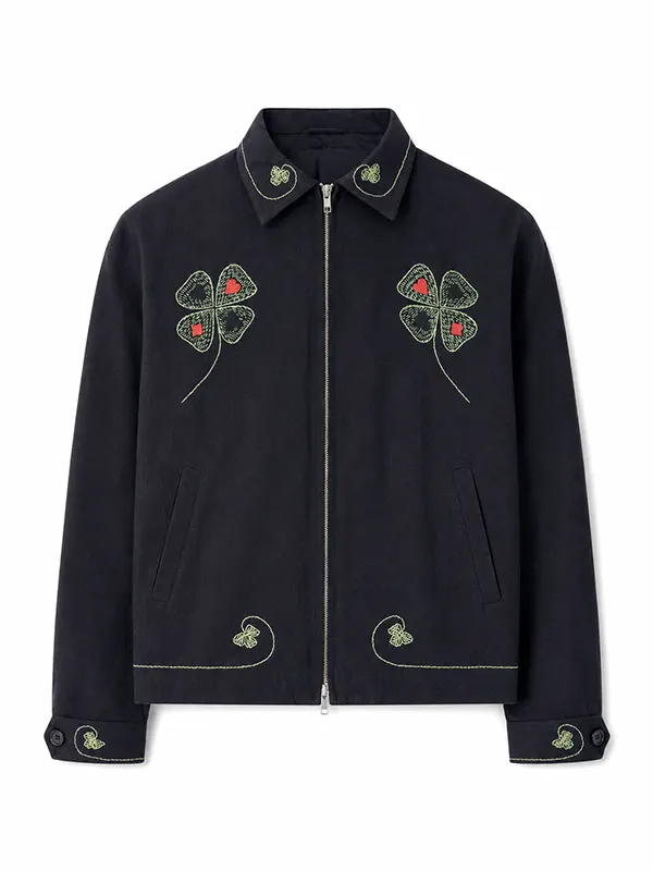 Jay-Z Lucky Draw Black Embroidered jacket