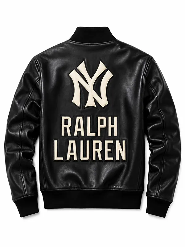 Polo Ralph Lauren Yankees Leather Jacket