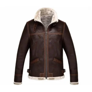 Resident Evil 4 Shearling Leather Jacket