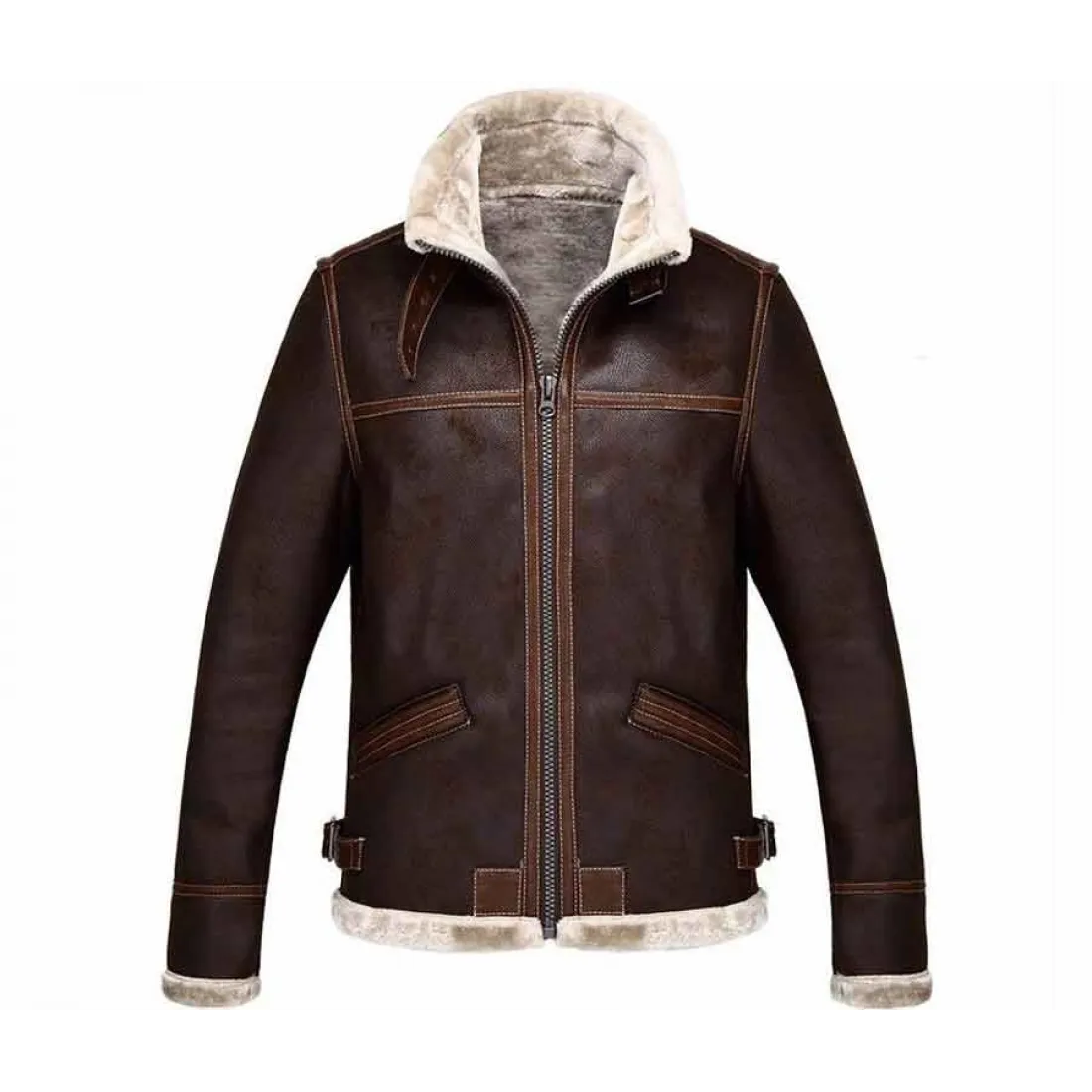 Resident Evil 4 Shearling Leather Jacket