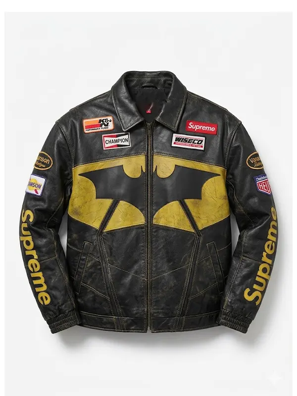 Supreme x Batman Leather Jacket