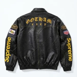 Supreme x Batman Leather Jacket