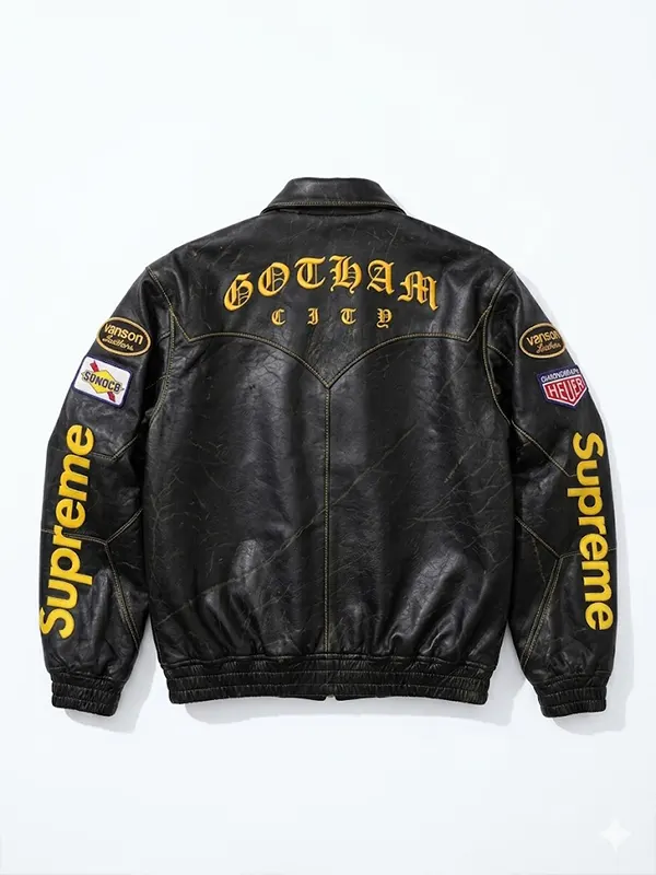 Supreme x Batman Leather Jacket