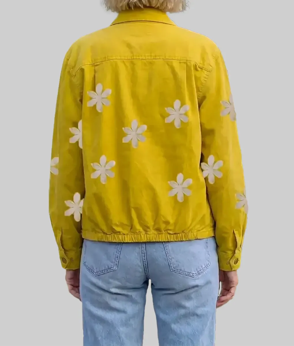 The Four Seasons S02 Kerri Kenney Daisy Print Yellow Jacket