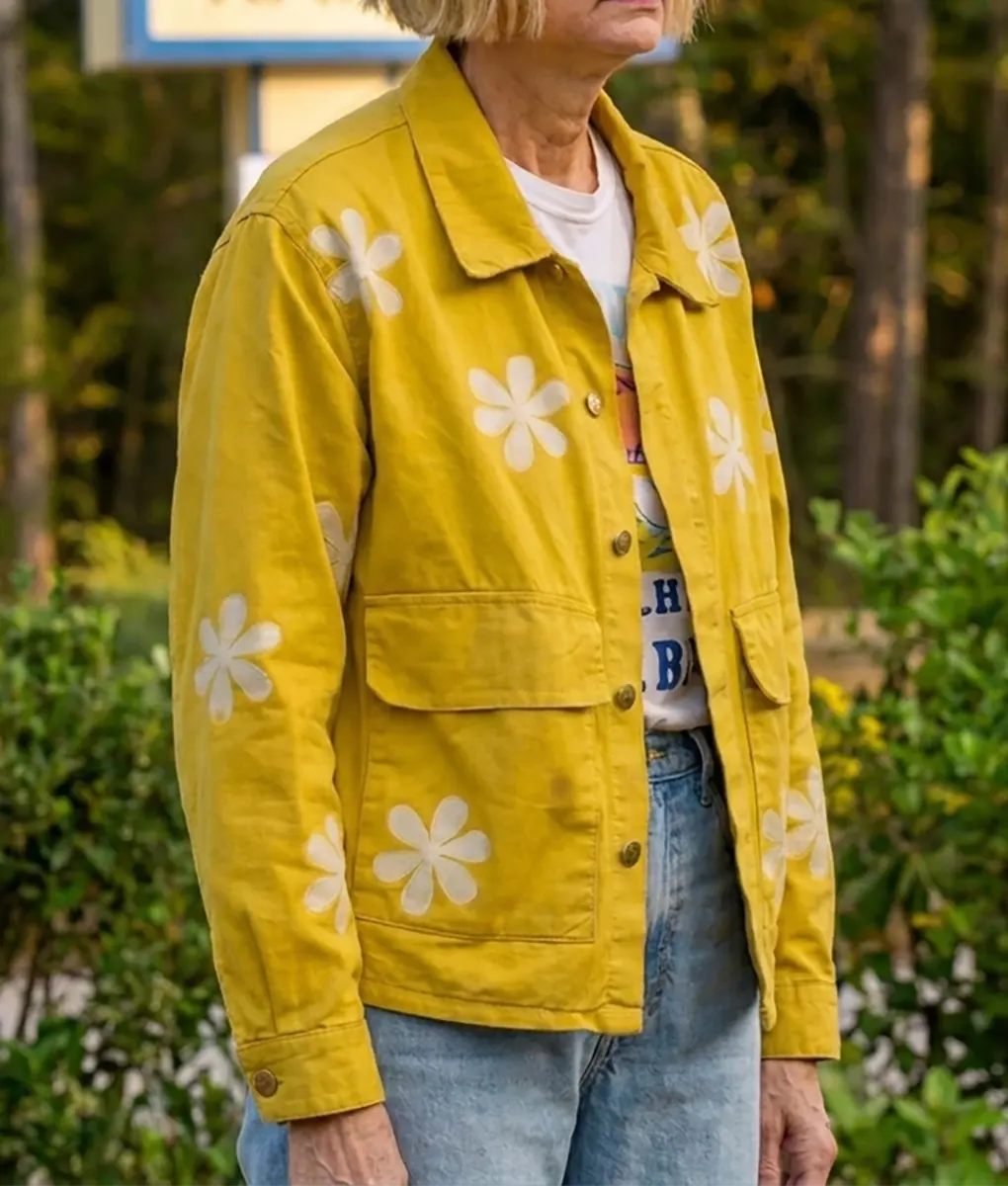 The Four Seasons S02 Kerri Kenney Daisy Print Yellow Jacket