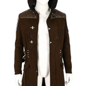 Devil May Cry 5 Nero Blue Trench Coat