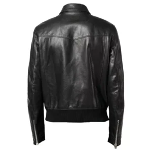 Classic Mens Black Biker Leather Jacket