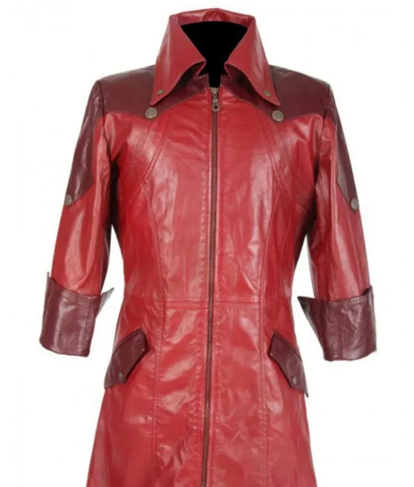 DMC 4 Dante Leather Coat Costume