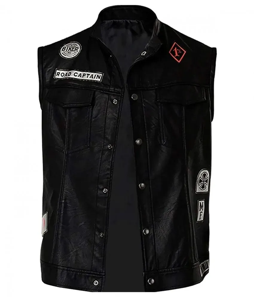 Deacon John Mongrel Farewell Motorcycle Leather Vest