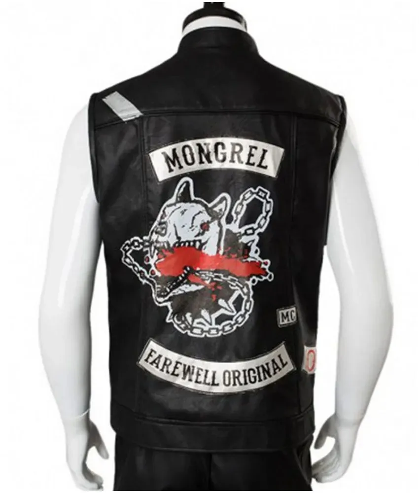 Deacon John Mongrel Farewell Motorcycle Leather Vest