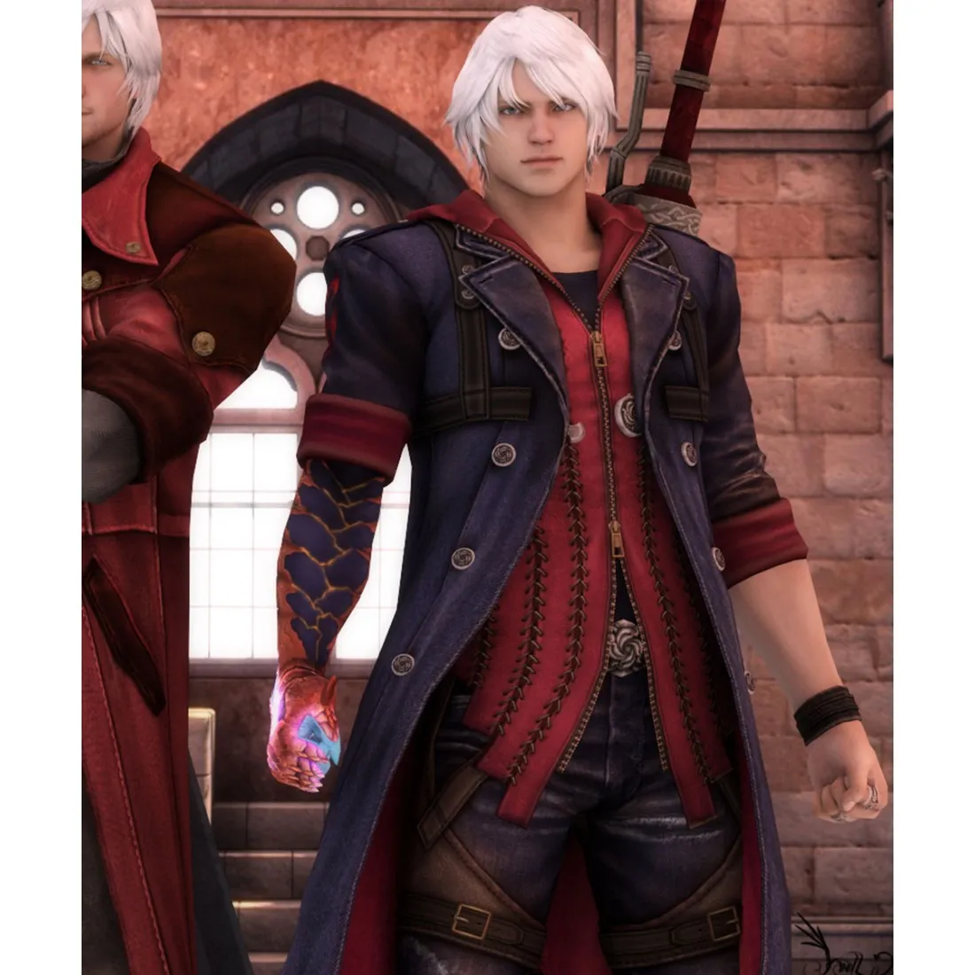 Devil May Cry 4 Nero Blue Coat