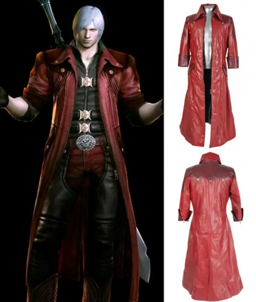 DMC 4 Dante Leather Coat Costume