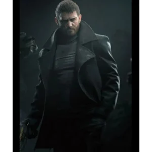 Chris Redfield Resident Evil Village Wool Coat