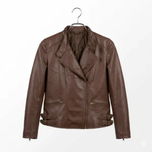 Resident Evil Requiem Grace Ashcroft Brown Leather Jacket