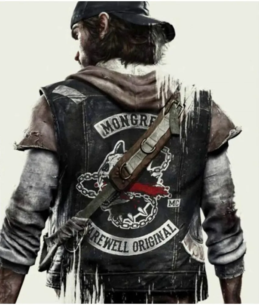 Deacon John Mongrel Farewell Motorcycle Leather Vest
