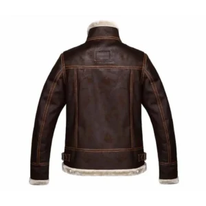 Resident Evil 4 Shearling Leather Jacket