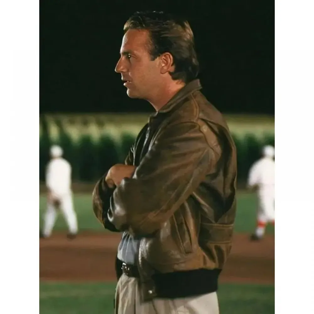 Field of Dreams Kevin Costner Leather Jacket