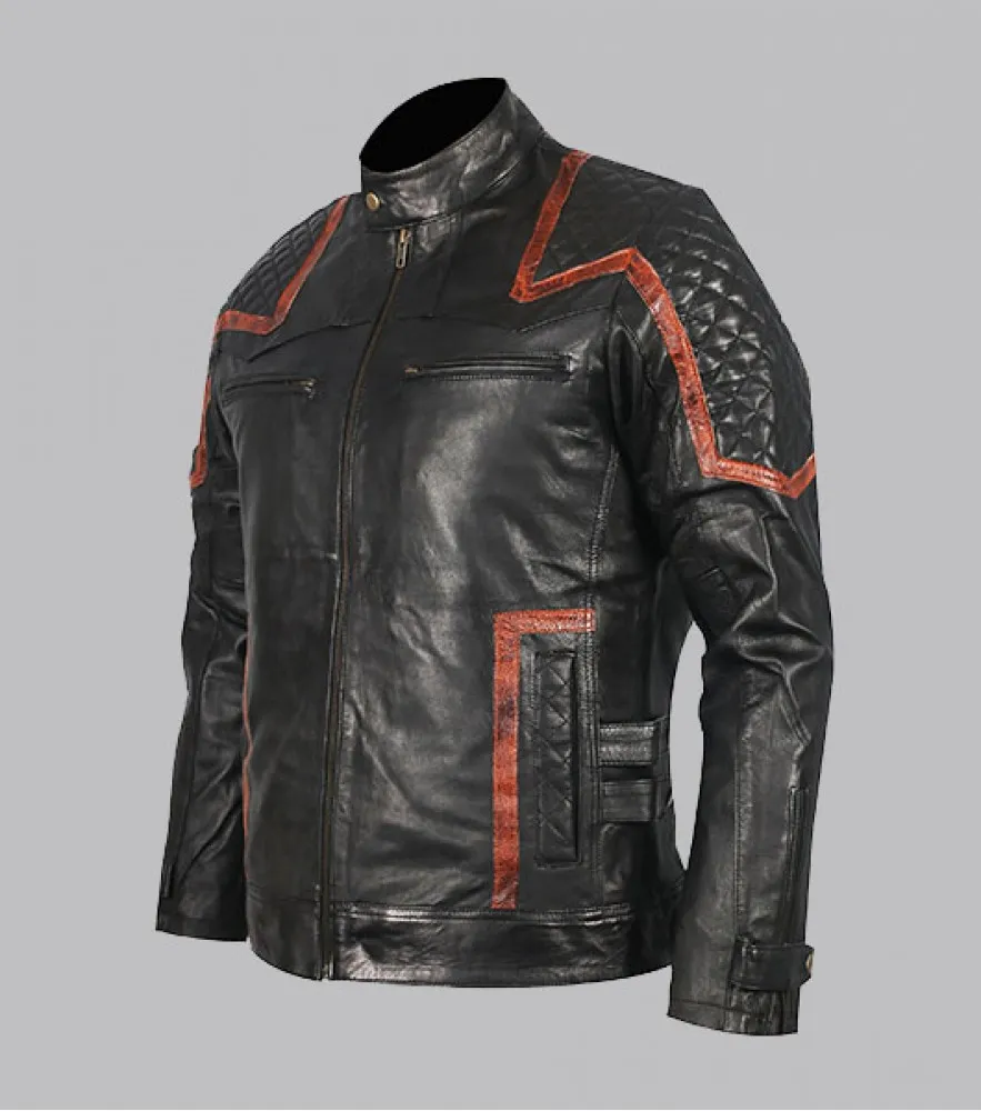 101 Vintage Distressed Motor Biker Jacket