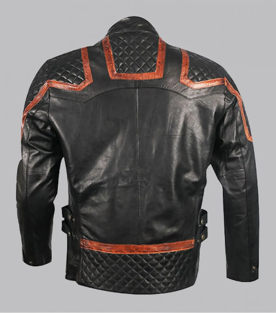 101 Vintage Distressed Motor Biker Jacket