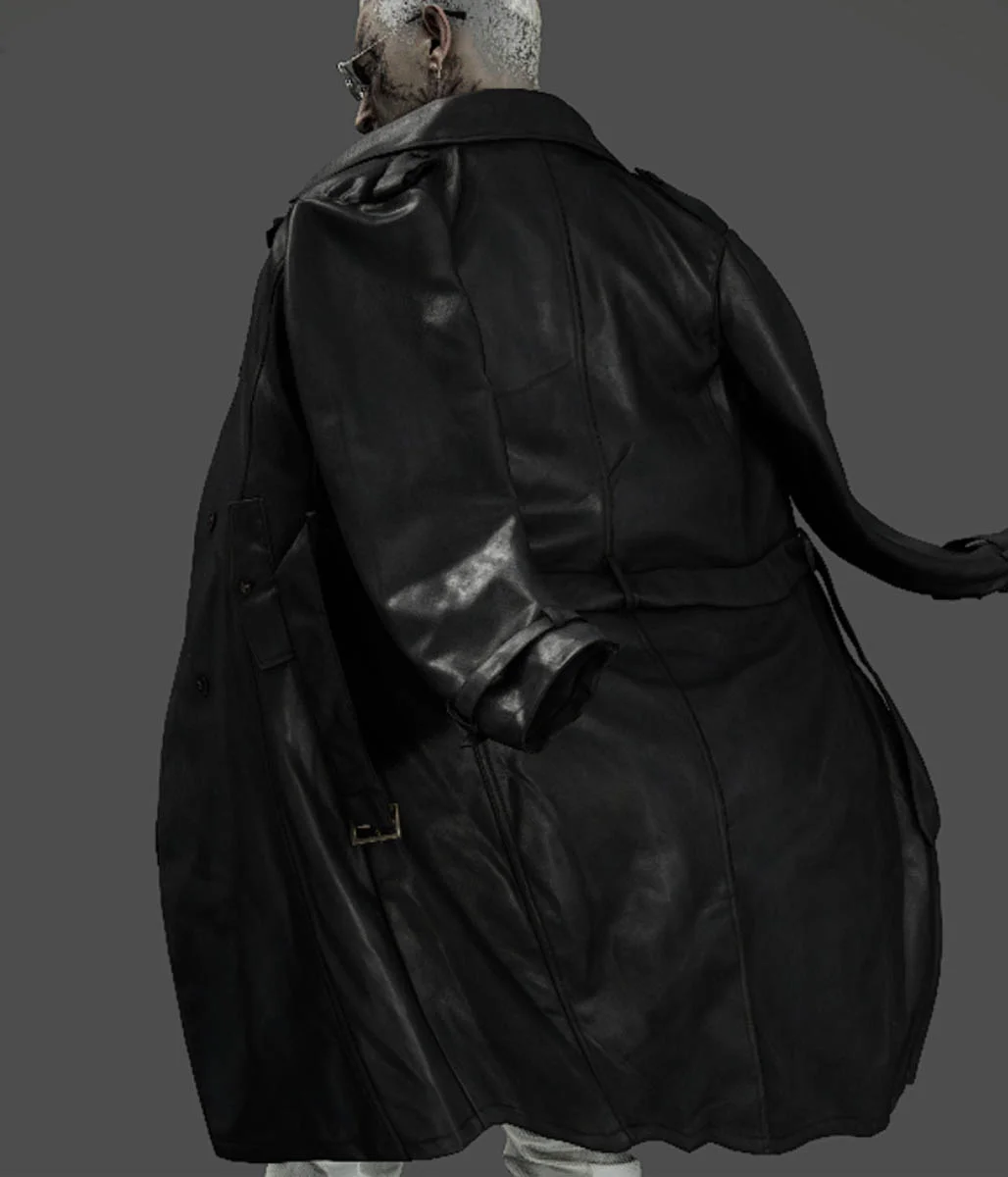 Resident Evil Requiem Zeno Leather Coat