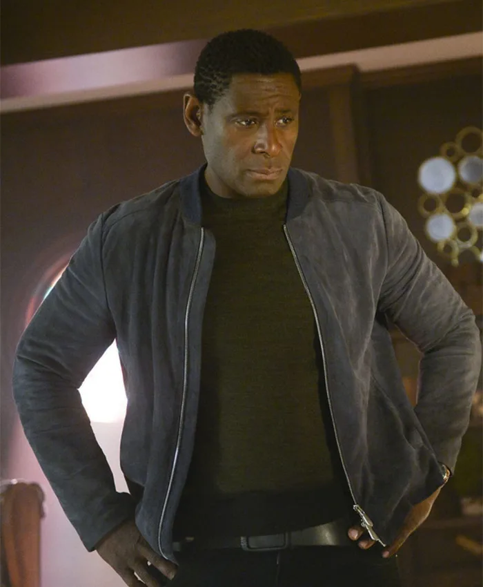 Supergirl Jonn Jonzz Grey Suede Leather Jacket