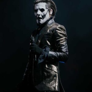 Tobias Forge Ghost Leather Blazer
