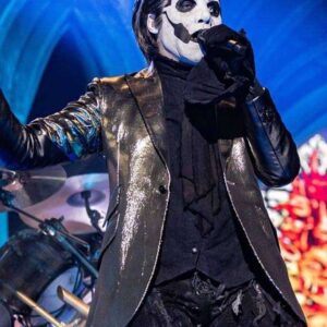 Tobias Forge Ghost Leather Blazer