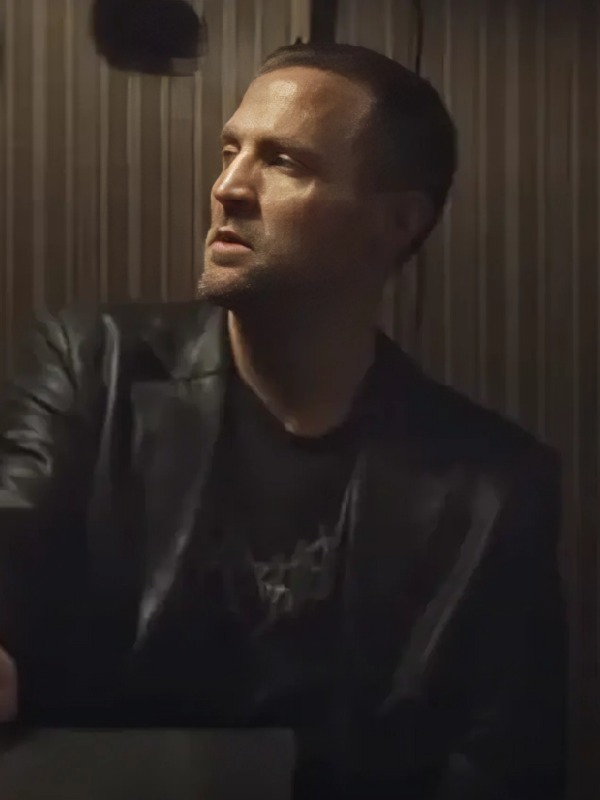 Jo Nesbo Detective Hole Leather Jacket