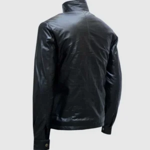 Biker Black Leather Jacket