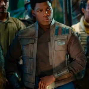 Finn The Rise of Skywalker Leather Vest