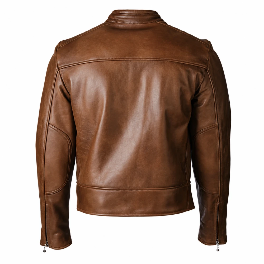In the Grey Jake Gyllenhaal Brown Leather Jacket