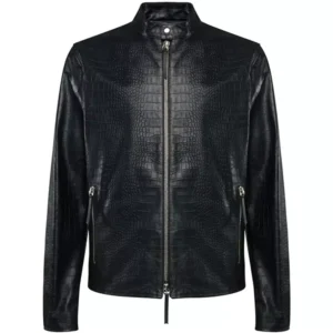 Black Leather Motorcycle Jacket